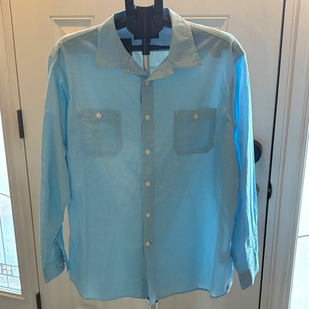 Men's Daniel Cremieux Shirt 100% Cotton long sleeve shirt. Size: XL